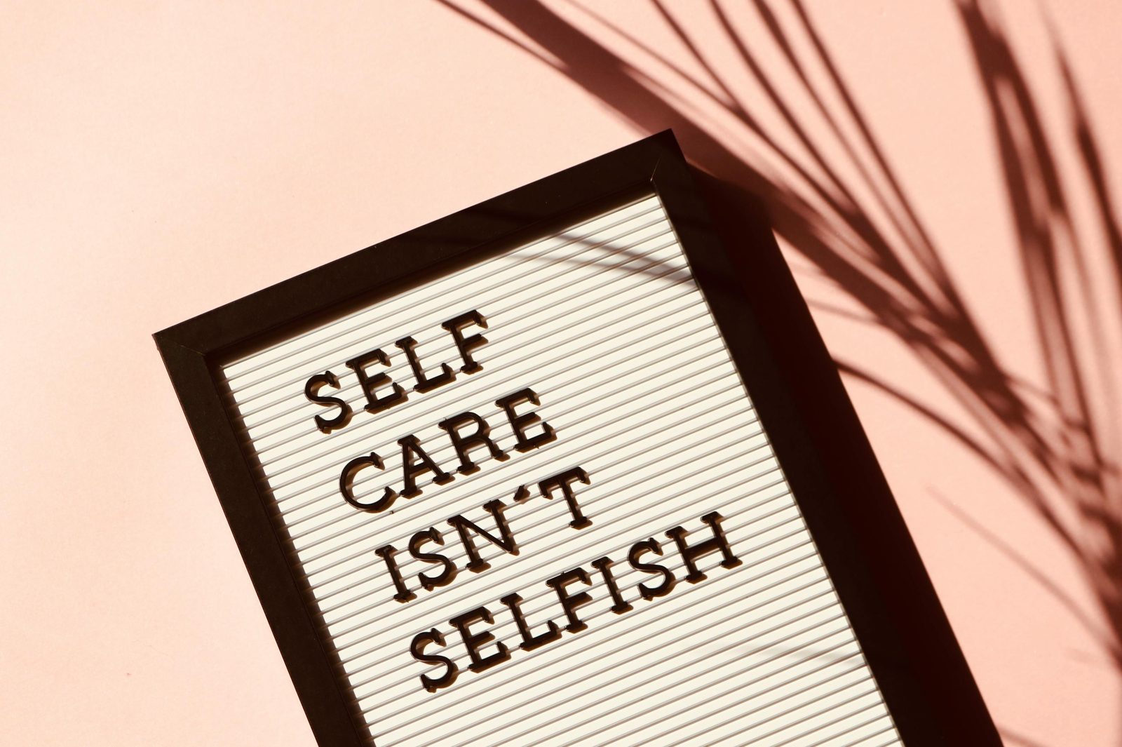 Pratica di self-care e rispetto dei propri confini